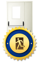 Противопожарные двери на пути эвакуации