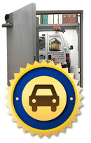 Противопожарные ворота для автостоянок